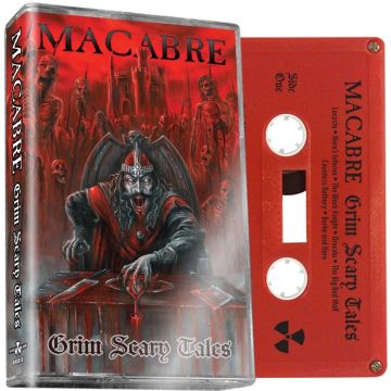 MACABRE - GRIM SCARY TALES (REMASTERED/RED CASSETTE)