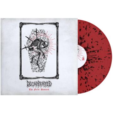 DECAPITATED - FIRST DAMNED (RED & BLACK SPLATTER)