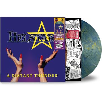 HELSTAR - DISTANT THUNDER (ELECTRIC-OCEAN VINYL)