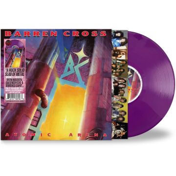 BARREN CROSS - ATOMIC ARENA (PURPLE VINYL)