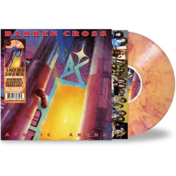 BARREN CROSS - ATOMIC ARENA (COLOR VINYL/REMASTERED)