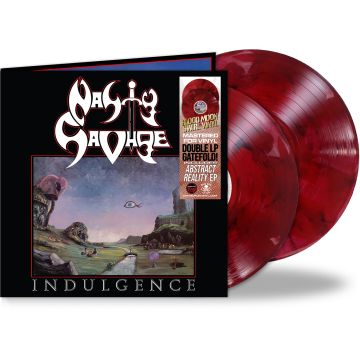 NASTY SAVAGE - INDULGENCE / ABSTRACT REALITY (RED VINYL)