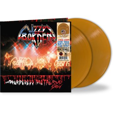 LIZZY BORDEN - MURDERESS METAL ROAD SHOW: 40TH ANNIVERSARY (DARK ORANGE VINYL/2L