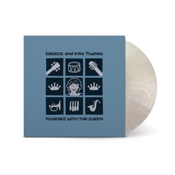 GALACTIC & IRMA THOMAS - AUDIENCE WITH THE QUEEN (CLEAR WITH WHITE SMOKE VINYL)