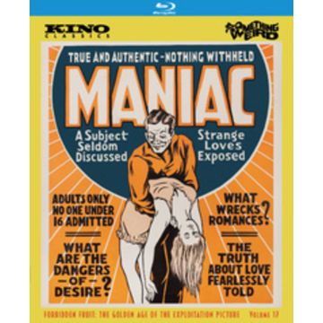 MANIAC (FORBIDDEN FRUIT: THE GOLDEN AGE OF THE EXPLOITATION - MANIAC (FORBIDDEN FRUIT: THE GOLDEN AGE OF THE EXPLOITATION PICTU