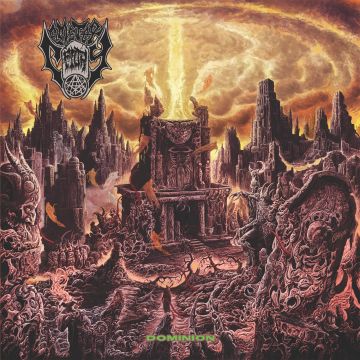 CEMETERY FILTH - DOMINION (ORANGE/GREEN SWIRL VINYL)