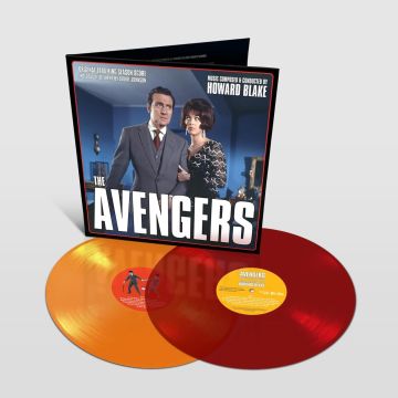 VARIOUS ARTISTS - AVENGERS 1968-1969 (RED & ORANGE VINYL)