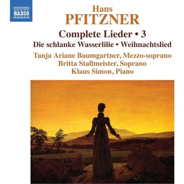 TANJA ARIANE BAUMGARTNER; KLAUS SIMON; BRITTA STALLMEISTER - PFITZNER: COMPLETE LIEDER, VOL. 3