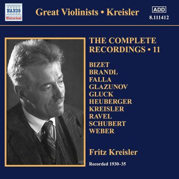 FRITZ KREISLER - KREISLER: COMPLETE RECORDINGS, VOL. 11