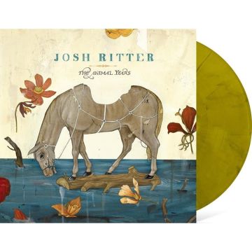 JOSH RITTER - ANIMAL YEARS (YELLOW W/BLACK SWIRL VINYL)