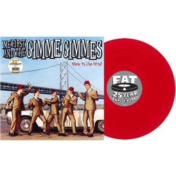 ME FIRST & THE GIMME GIMMES - BLOW IN THE WIND (APPLE RED VINYL)
