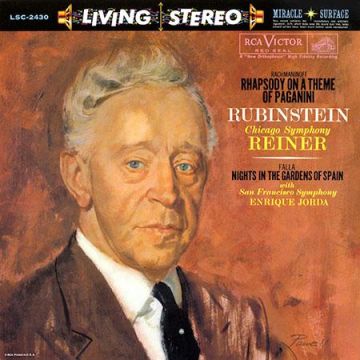Rubinstein/Reiner/Jorda - Reiner/Jorda / Rachmaninoff: Rhapsody on a Theme of Paganini/ Falla: Nights in the Gardens of Spain