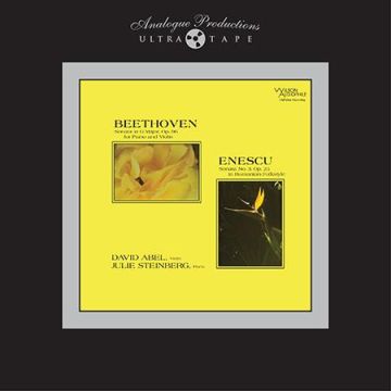David Abel/ Julie Steinberg - Julie Steinberg / Beethoven: Violin Sonata Op.96 & Enescu: Op. 25