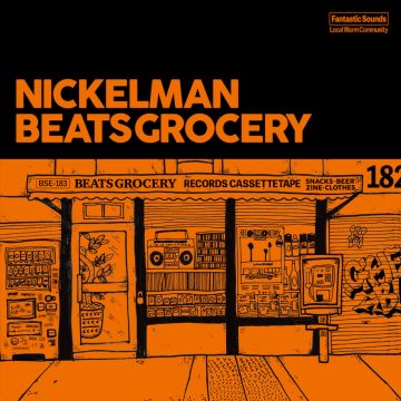 NICKELMAN - BEATSGROCERY (SMOKEY TRANSLUCENT BLACK VINYL)