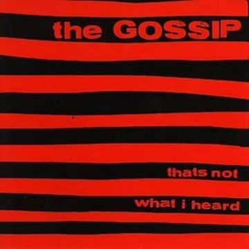 GOSSIP - THAT'S NOT WHAT I HEARD (RED APPLE VINYL)