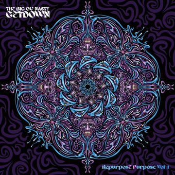 BIG OL' NASTY GETDOWN - REPURPOSE PURPOSE (VOLUME 1) (TRANSLUCENT BLUE W/ PURPLE SPLATTER