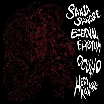 Santa Sange, Eternal Elysium, Oculto, Hebi Katana - SPLIT (RED MARBLED VINYL)