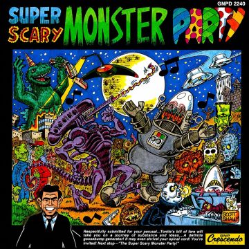 VARIOUS ARTISTS - SUPER SCARY MONSTER PARTY: SPOOKY TV & MOVIE THEMES