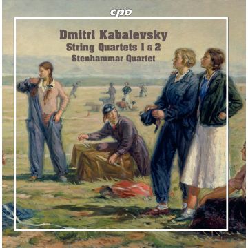D. KABALEWSKY - STRING QUARTETS NO.1 & 2