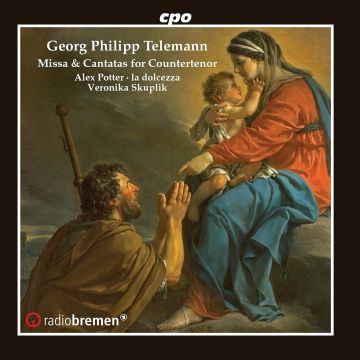 ALEX; LA DOLCEZZA POTTER - TELEMANN: MISSA & CANTATAS FOR COUNTERTENOR