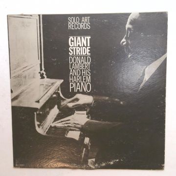 LAMBERT,DONALD & HIS HARLEM PIANO - GIANT STRIDE