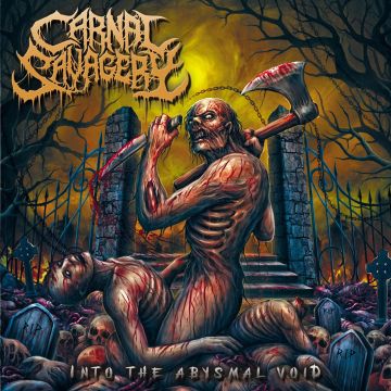 CARNAL SAVAGERY - INTO THE ABYSMAL VOID (YELLOW VINYL)