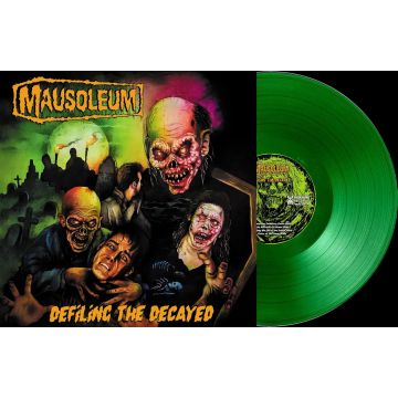 MAUSOLEUM - DEFILING THE DECAYED (PUKE GREEN VINYL)