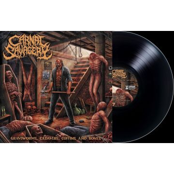 CARNAL SAVAGERY - GRAVEWORMS, CADAVERS, COFFINS & BONES