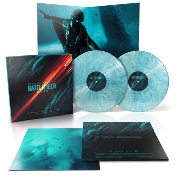 HILDUR GUDNADOTTIR - BATTLEFIELD 2042 OST (RISING TIDES BLUE & WHITE BURST VINYL)