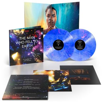 JEFF RUSSO - MAN WHO FELL TO EARTH (ORIGINAL SERIES SCORE) (TRANSLUCENT BLUE &