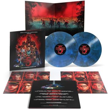 KYLE & MICHAEL STEIN DIXON - STRANGER THINGS 5 (OST FROM NETFLIX SERIES) VOLUME 1 (UPSIDE DOWN INTER-DIMESIONAL BLUE VINYL)