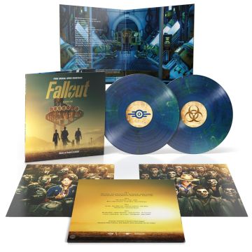 RAMIN DJAWADI - FALLOUT SEASON 2 (PRIME SERIES OST) (GOLD/COBALT SHIMMER VINYL)