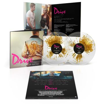 CLIFF MARTINEZ - DRIVE OST (CLEAR & GOLD SPLATTER VINYL)