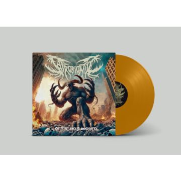 SAPROBIONTIC - OF FIRE & BLOODSHED (ORANGE VINYL)