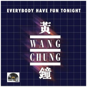 WANG CHUNG - EVERYBODY HAVE FUN TONIGHT (ORANGE CREAMSICLE 10INCH/SIGNED POSTC