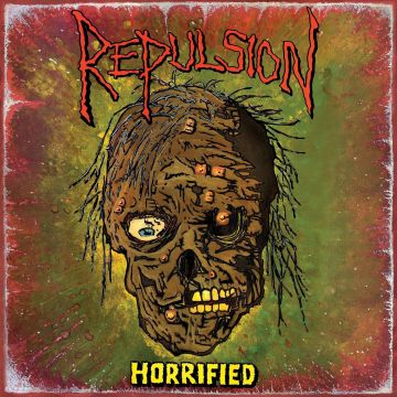 REPULSION - HORRIFIED (TRANSLUCENT GREEN VINYL)