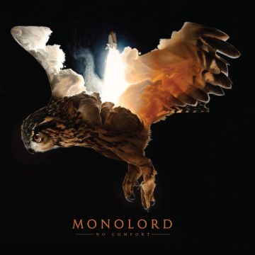 MONOLORD - NO COMFORT (MILKY CLEAR WITH BLACK & HALLOWEEN ORANGE COLOR TWIST
