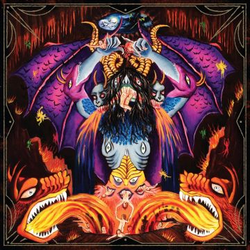 DEVIL MASTER - SATAN SPITS ON CHILDREN OF LIGHT (NEON VIOLET W/ ORANGE, MUSTARD