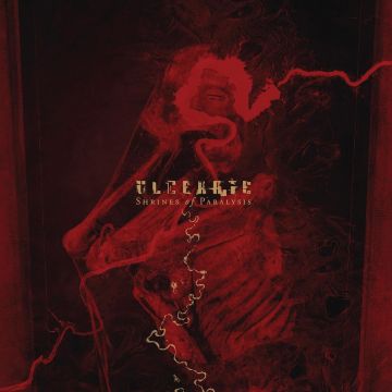 ULCERATE - SHRINES OF PARALYSIS (BLACK TRANS. GOLD & RED HALF & HALF W/ RED,