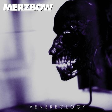 MERZBOW - VENEREOLOGY (MILKY CLEAR BASE WITH NEON VIOLET & WHITE/BLACK COLO