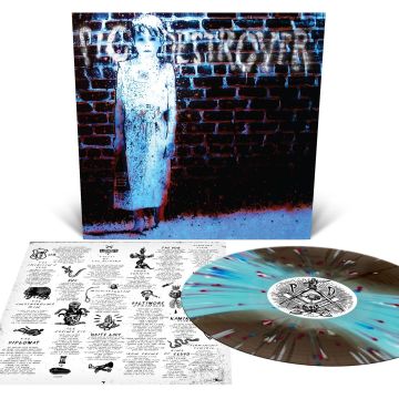 PIG DESTROYER - BOOK BURNER (BLACK ICE, ELECTRIC BLUE & BLACK ICE STRIPED W/ WHIT