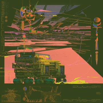 AUTHOR & PUNISHER - KRULLER (1-HOT PINK/2- HALLOWEEN ORANGE VINYL)