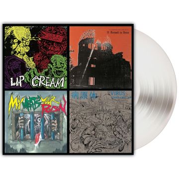LIP CREAM - THRASH TIL DEATH (MILKY CLEAR VINYL)
