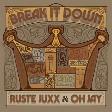 RUSTE JUXX & OH JAY - BREAK IT DOWN (ELECTRIC BLUE VINYL)
