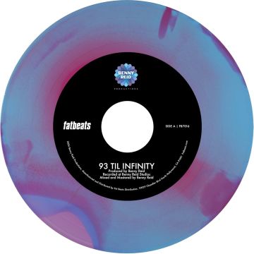 BENNY REID - 93 TIL INFINITY B/W DAY ONE (HOT PINK, BABY BLUE & VIOLET TRI-COL