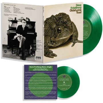 DAVE FRISHBERG - OKLAHOMA TOAD (GREEN VINYL/7INCH/REISSUE)