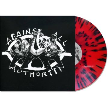 AGAINST ALL AUTHORITY - 24 HOUR ROADSIDE RESISTANCE (RED W/ BLACK VINYL)