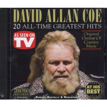 DAVID ALLAN COE - 20 ALL TIME GREATEST HITS