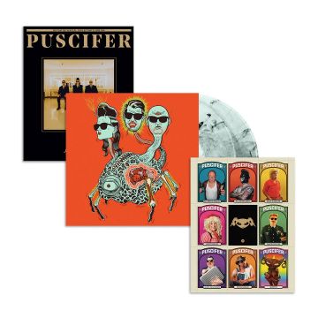 PUSCIFER - GLOBAL PROBING, LIVE FROM PRESCOTT (2LP/LIMITED EDITION/CLEAR W/