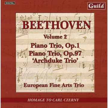 EUROPEAN FINE ARTS TRIO - PIANO TRIOS BY BEETHOVEN VOL.2